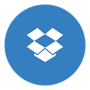 dropbox SteelBlue icon