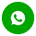 Social, Whatsapp Green icon