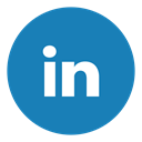 Linkedin, Social SteelBlue icon