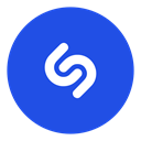 music, Social, Shazam RoyalBlue icon