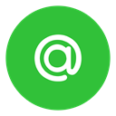 Social, Mailru LimeGreen icon