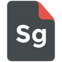 Format, Extension, adobe, speedgrade icon DarkSlateGray icon