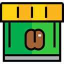 Coffee Shop, Take Away, Paper Cup, Food And Restaurant, Coffee, food, coffee cup, hot drink SeaGreen icon