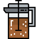 kitchen, utensil, kitchenware, Tools And Utensils, Plunger, French Press, Food And Restaurant Icon