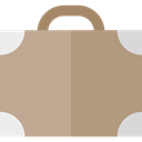 Business, Briefcase, Bag, suitcase, travel, portfolio RosyBrown icon