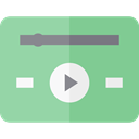 movie, Multimedia, interface, music player, Play button, video player, Multimedia Option, Music And Multimedia DarkSeaGreen icon