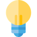Light bulb, Idea, electricity, illumination, technology, invention, Seo And Web Black icon