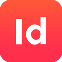 Format, Extension, adobe, indesign icon Tomato icon