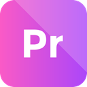 Format, Extension, adobe, premiere pro icon Orchid icon