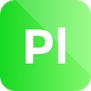 File, Pl, Basic, type icon, Format, Data, Extension LimeGreen icon