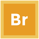 Extension, adobe, bridge, format icon Goldenrod icon