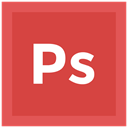 Extension, adobe, photoshop icon, Format IndianRed icon