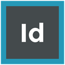 indesign icon, Format, Extension, adobe DarkSlateGray icon
