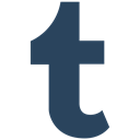 Logo, blog, Follow, Tumblr icon DarkSlateGray icon