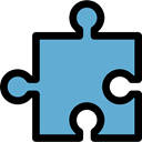 ui, Toy, piece, Game, shapes, Puzzle CornflowerBlue icon