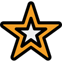 star, bookmark, Favorite, Shapes And Symbols Black icon