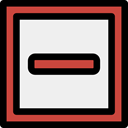 mathematics, line, Minus, Sings, interface, ui, Subtraction, maths WhiteSmoke icon