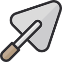 equipment, gardening, Tools And Utensils, Trowel, Construction And Tools DarkSlateGray icon