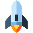Space Ship, Rocket Ship, Rocket Launch, Spacecrafts, Business, Rocket, transportation, transport, spacecraft Black icon