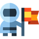equipment, space, Astronaut, galaxy, space suit, Astronomy, Aqualung, Professions And Jobs Black icon