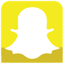 media, sl, Social, Snapchat, icons Gold icon