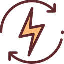 lightning, weather, electricity, Flash, Bolt, electrical, technology, thunder, electronics Black icon