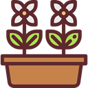 nature, garden, flowers, gardening, ecology, yard, Botanical SaddleBrown icon