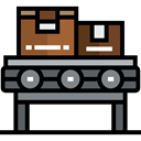 industry, machine, technology, Factory, Industrial, conveyor, logistics Icon