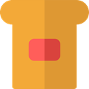 toast, Heat, Toaster, Toasted, Browned, Food And Restaurant, food Goldenrod icon