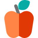 vegan, Healthy Food, Food And Restaurant, Apple, food, Fruit, organic, diet, vegetarian Coral icon