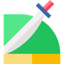 paper, cutter, Blade, Edit Tools MediumSeaGreen icon