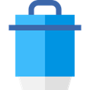 miscellaneous, Trash, recycle, Garbage, Can, tin, Tools And Utensils DodgerBlue icon