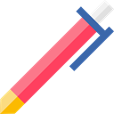 pencil, Pen, writing, School Material, Office Material, Edit Tools Icon