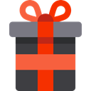 birthday, gift, present, surprise, Christmas Presents, Birthday And Party DarkSlateGray icon
