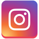 square, social media, Instagram, instagram new design IndianRed icon