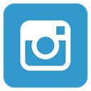square, social media, Instagram SteelBlue icon
