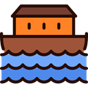 transport, religion, Flood, religious, Cultures, Boat CornflowerBlue icon