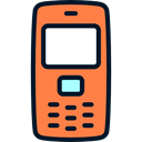 telephone, phones, phone call, Telephones, mobile phone, technology, Communication Coral icon