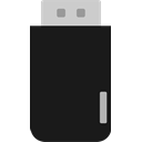 Flashdisk Black icon