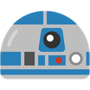 R2d2 Silver icon