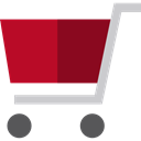 commerce, shopping cart, Supermarket, online store, Shopping Store, Commerce And Shopping Black icon