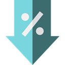 Percent, shapes, Sales, Discount, percentage, signs, Commerce And Shopping SkyBlue icon