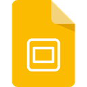 documents, slides, google, Files And Folders Orange icon