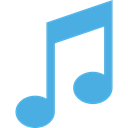 music, interface, music player, song, musical note, Quaver, Music And Multimedia Icon