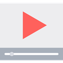 movie, Multimedia, interface, ui, Play button, video player, Multimedia Option WhiteSmoke icon