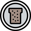 food, Bread, Cereal, Bakery, baker, Food And Restaurant LightGray icon