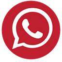 Rs, Social, Whatsapp, media Firebrick icon