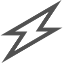 Battery, charge, power, lightning, electricity Icon
