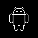 media, share, Social, Android Black icon