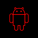 media, share, Social, Android Black icon